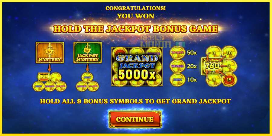 Riktiga pengar med en spelautomat 9 Coins Grand Diamond Edition Halloween Jackpots, bild 3