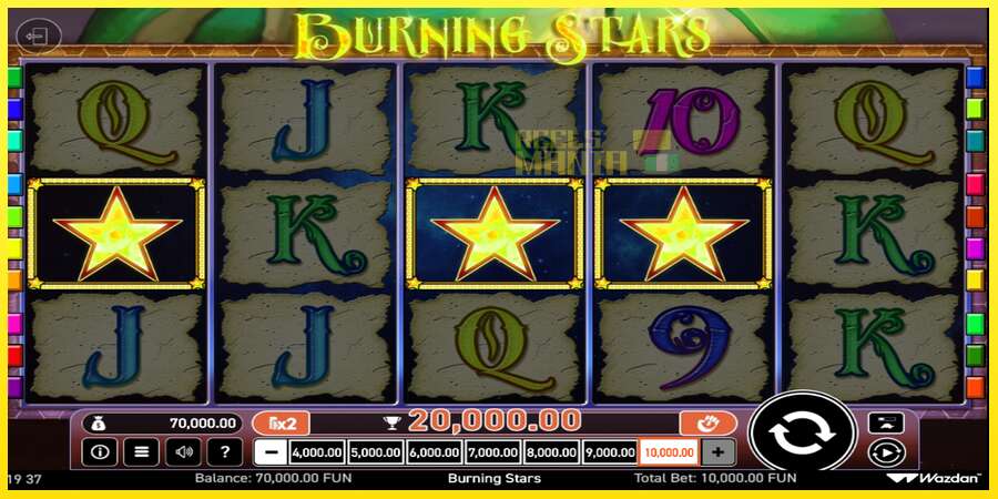 Riktiga pengar med en spelautomat Slizzing Stars, bild 2