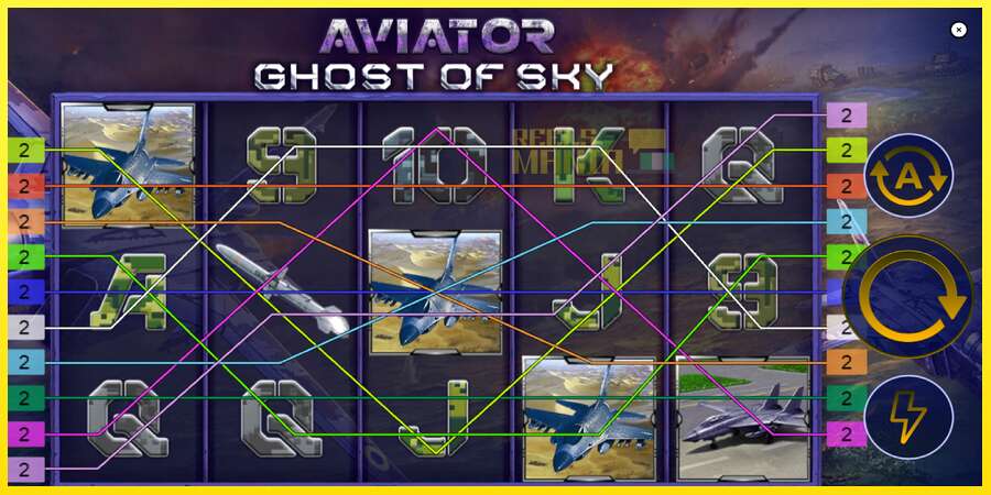 Riktiga pengar med en spelautomat Aviator: Ghost of Sky, bild 2