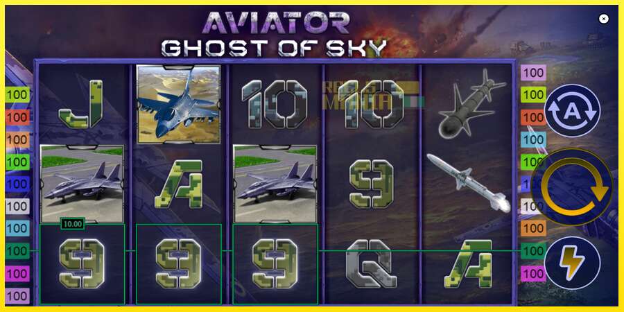 Riktiga pengar med en spelautomat Aviator: Ghost of Sky, bild 3