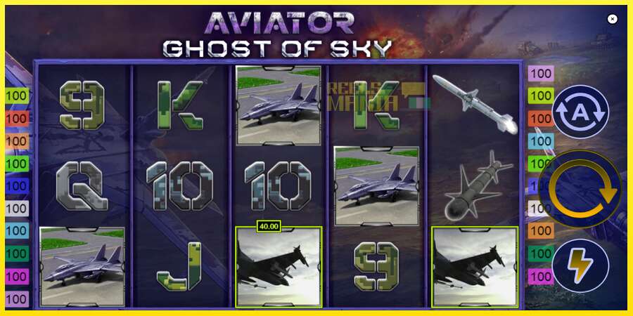 Riktiga pengar med en spelautomat Aviator: Ghost of Sky, bild 4