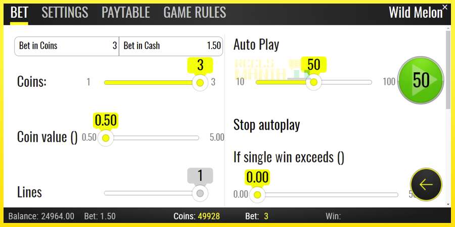 Riktiga pengar med en spelautomat Wild Melon, bild 4