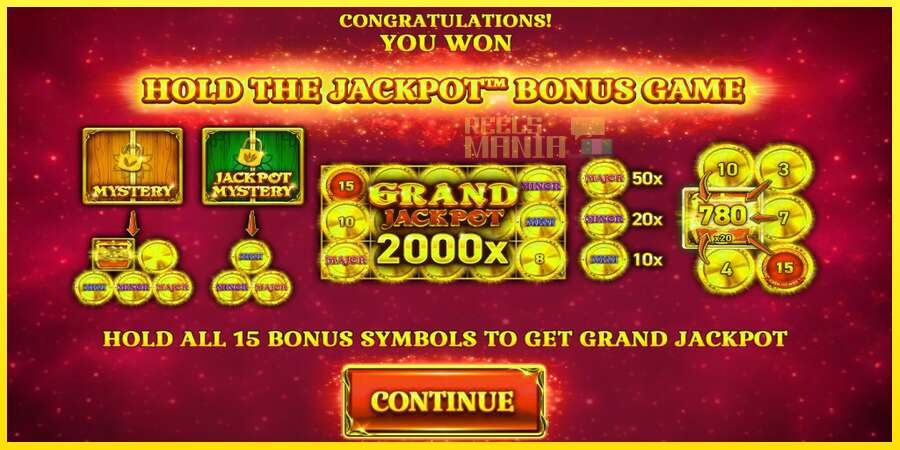 Riktiga pengar med en spelautomat 15 Coins Grand Gold Edition Halloween Jackpot, bild 3