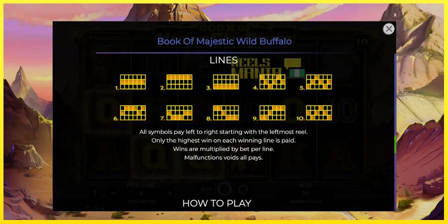 Riktiga pengar med en spelautomat Book of Majestic Wild Buffalo, bild 7