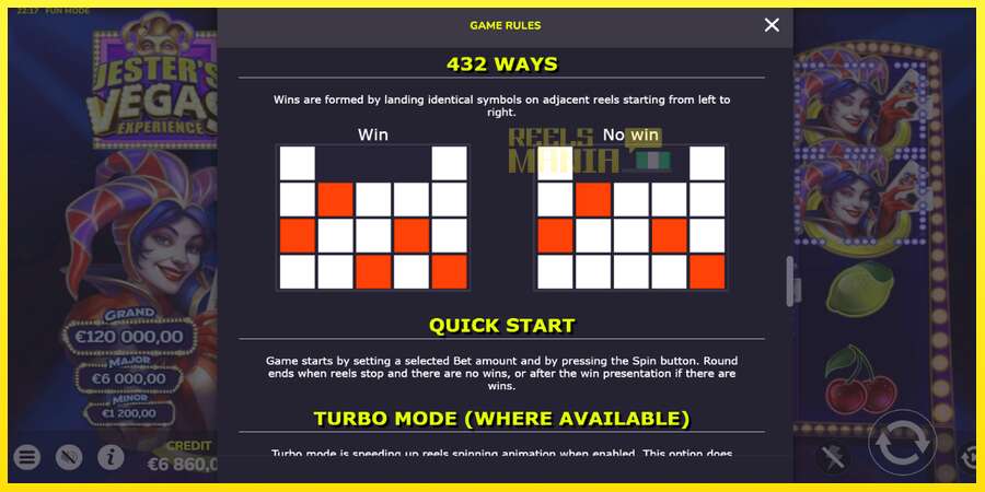Riktiga pengar med en spelautomat Jesters Vegas Experience, bild 7