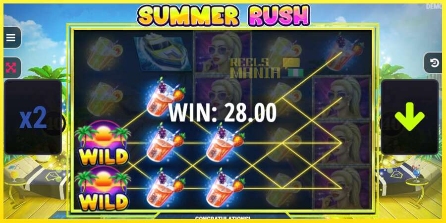 Riktiga pengar med en spelautomat Summer Rush, bild 4