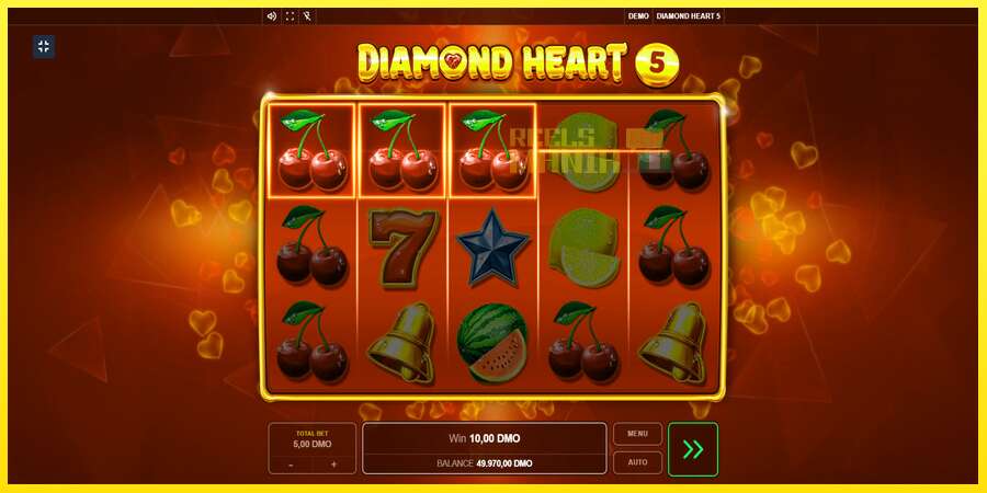 Riktiga pengar med en spelautomat Diamond Heart 5, bild 2