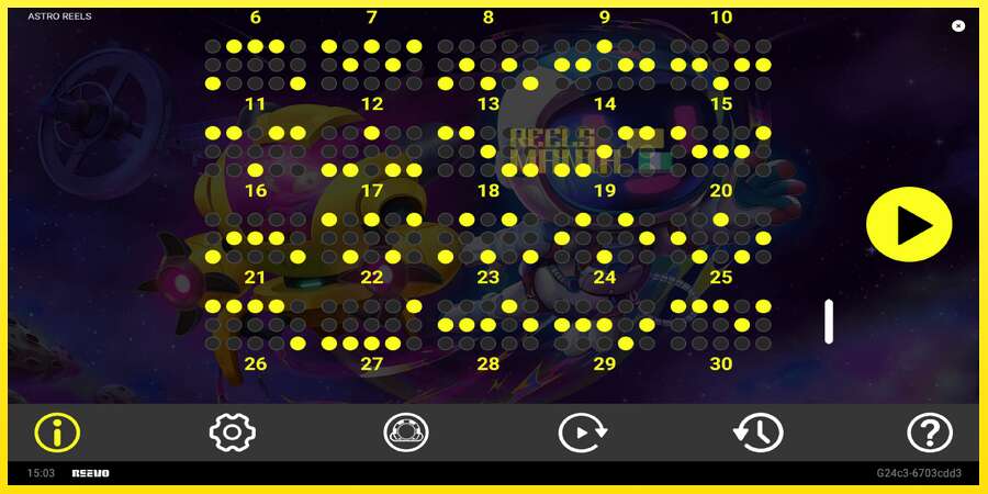 Riktiga pengar med en spelautomat Astro Reels, bild 7