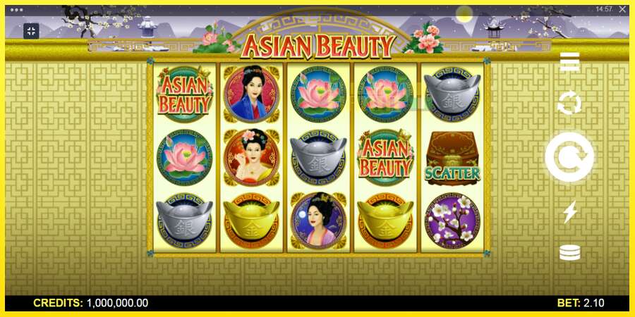 Riktiga pengar med en spelautomat Asian Beauty, bild 1