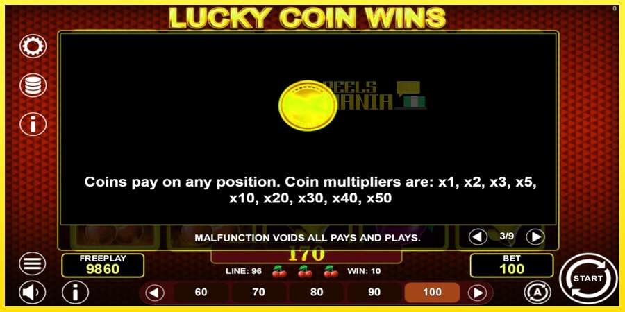 Riktiga pengar med en spelautomat Lucky Coin Wins, bild 6