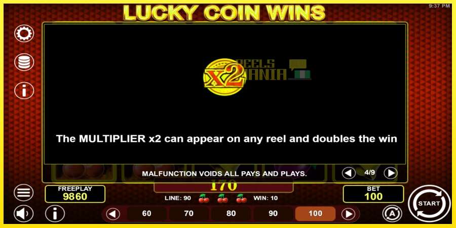 Riktiga pengar med en spelautomat Lucky Coin Wins, bild 7