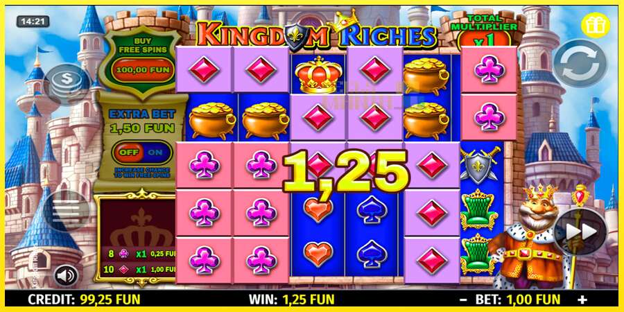 Riktiga pengar med en spelautomat Kingdom Riches, bild 2