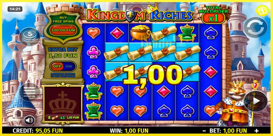 Riktiga pengar med en spelautomat Kingdom Riches, bild 3