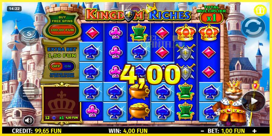 Riktiga pengar med en spelautomat Kingdom Riches, bild 4