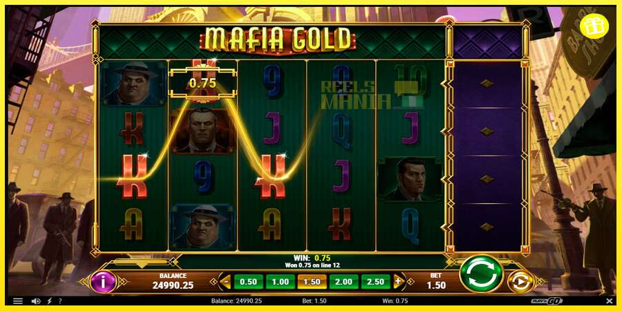 Riktiga pengar med en spelautomat Mafia Gold, bild 2