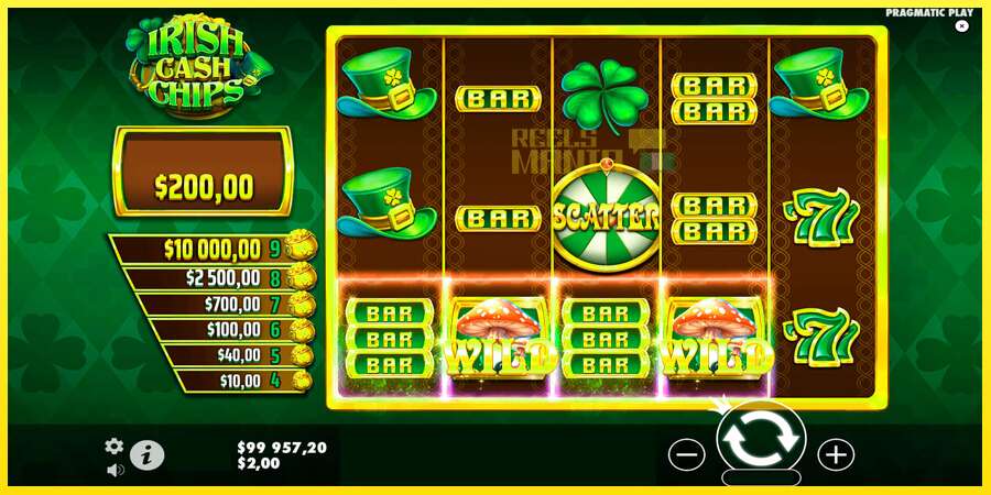 Riktiga pengar med en spelautomat Irish Cash Chips, bild 5