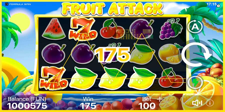 Riktiga pengar med en spelautomat Fruit Attack, bild 5