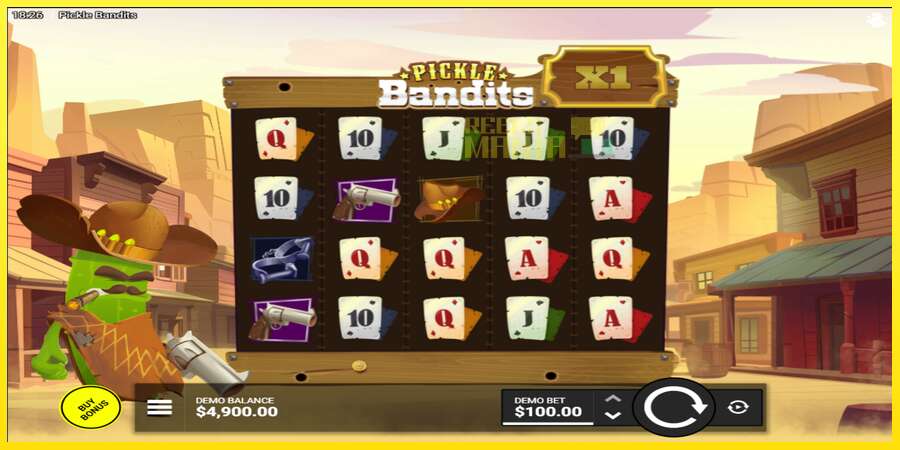 Riktiga pengar med en spelautomat Pickle Bandits, bild 2