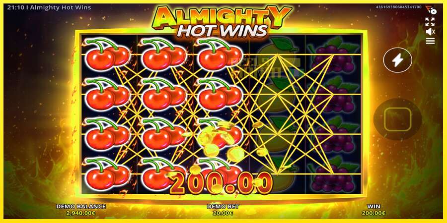 Riktiga pengar med en spelautomat Almighty Hot Wins, bild 2