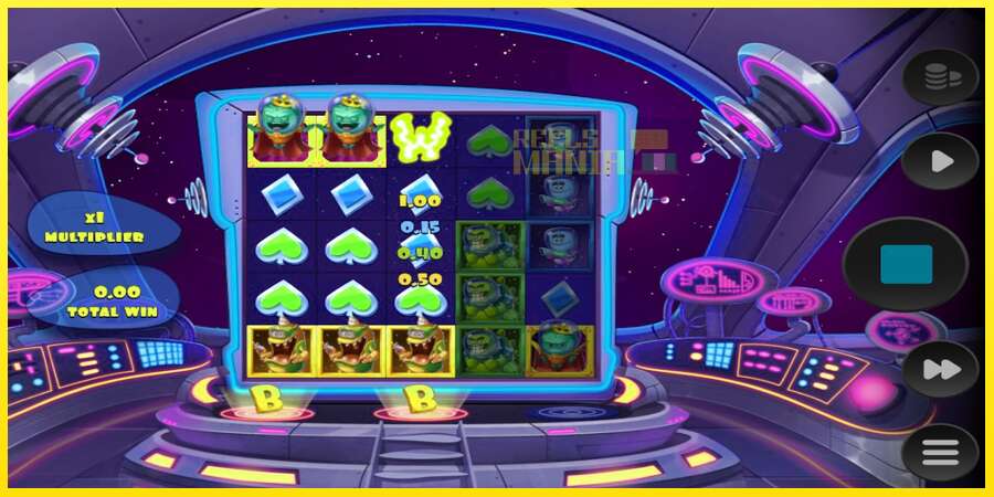 Riktiga pengar med en spelautomat Space Attacks Dream Drop, bild 2