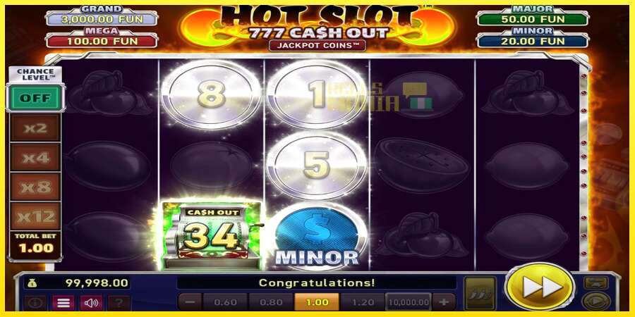 Riktiga pengar med en spelautomat Hot Slot: 777 Cash Out Grand Platinum Edition, bild 2