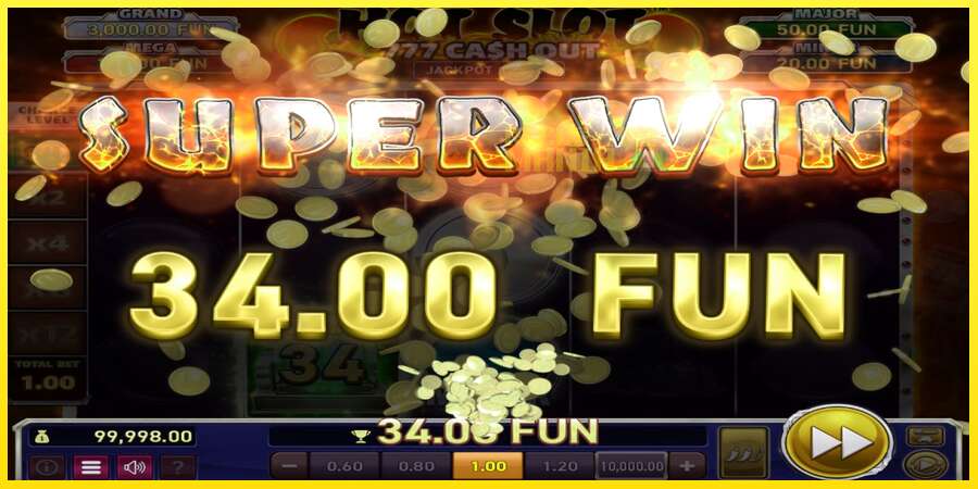 Riktiga pengar med en spelautomat Hot Slot: 777 Cash Out Grand Platinum Edition, bild 3