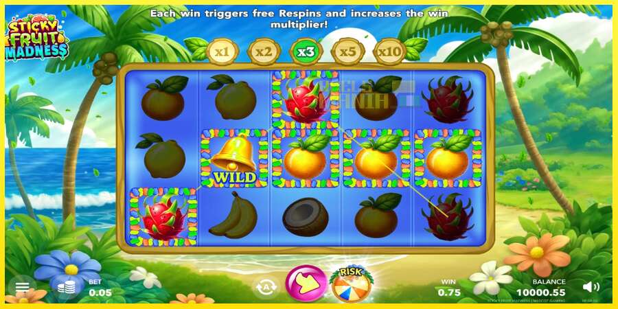 Riktiga pengar med en spelautomat Sticky Fruit Madness, bild 3