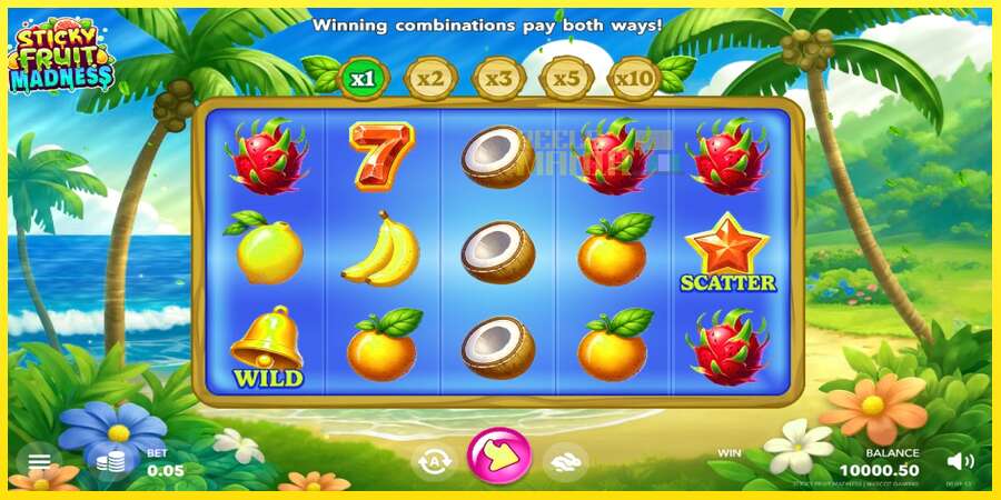 Riktiga pengar med en spelautomat Sticky Fruit Madness, bild 4