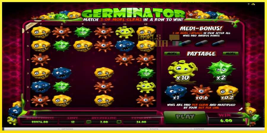 Riktiga pengar med en spelautomat Germinator, bild 3