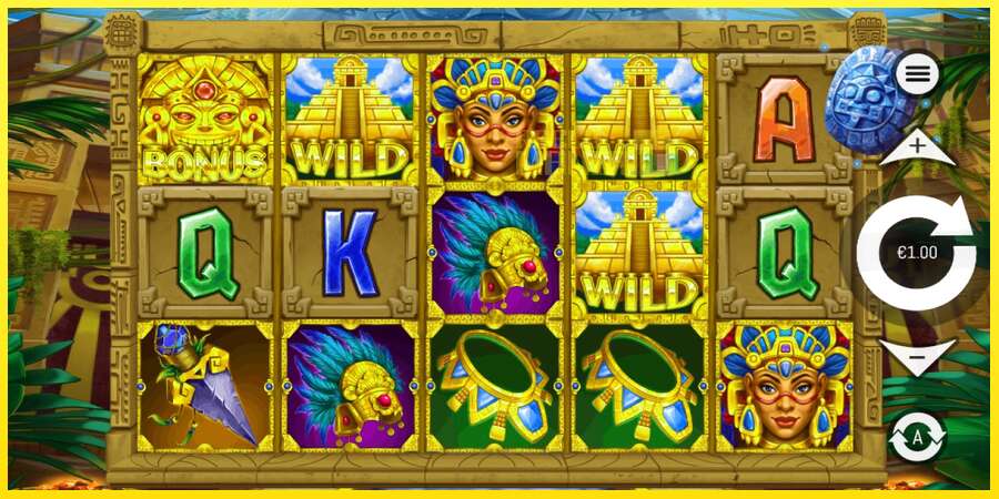 Riktiga pengar med en spelautomat Mayan Temple Riches, bild 1