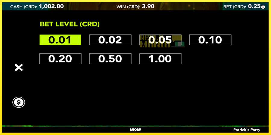 Riktiga pengar med en spelautomat Patricks Party, bild 7