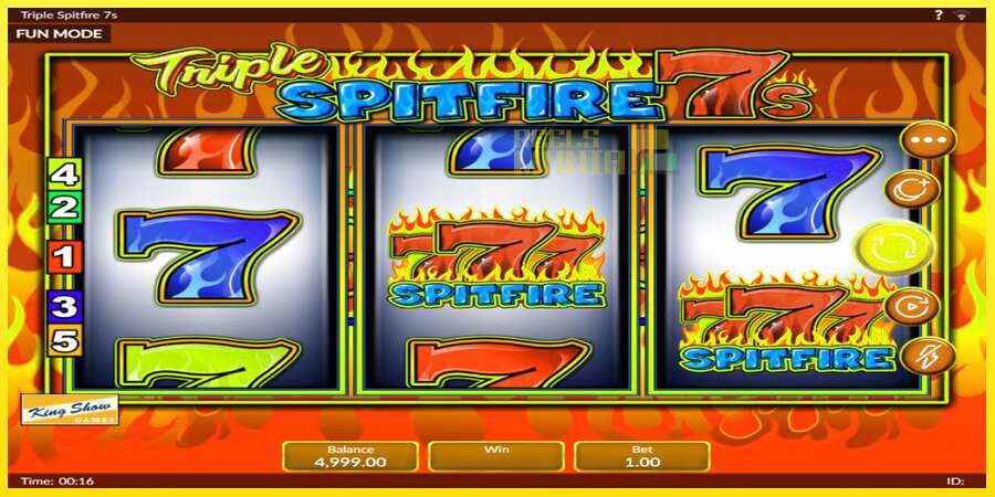 Riktiga pengar med en spelautomat Triple 777 Spitfire, bild 2