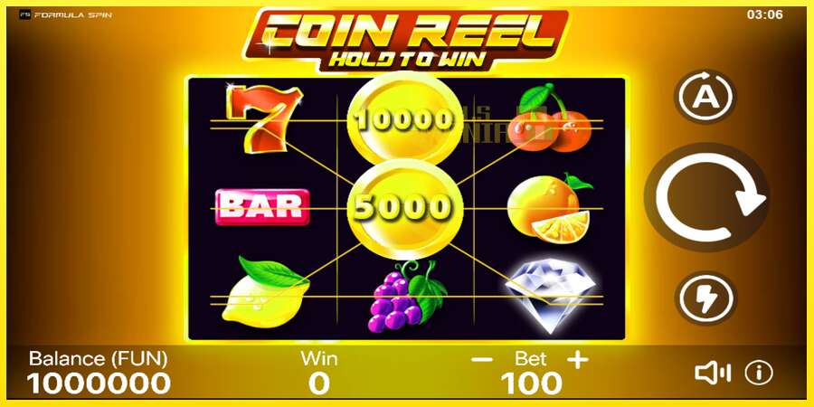 Riktiga pengar med en spelautomat Coin Reel: Hold to Win, bild 1