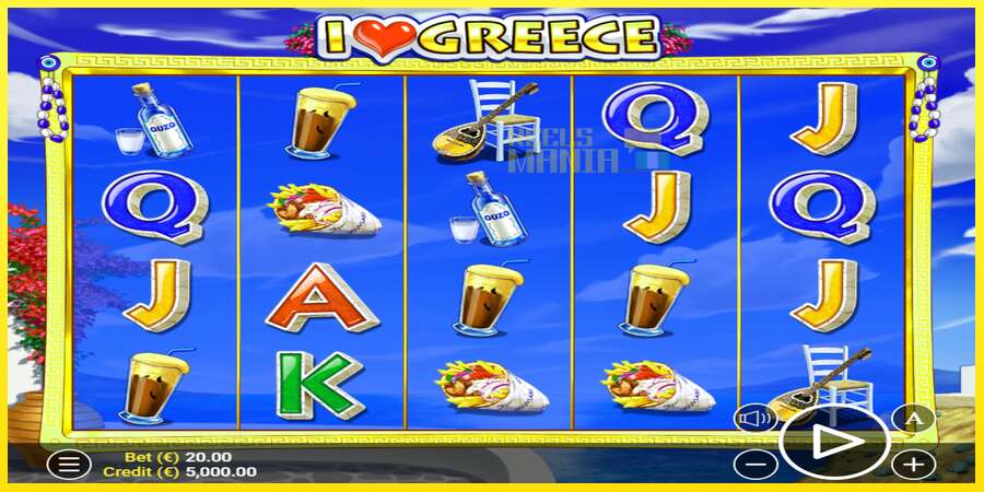 Riktiga pengar med en spelautomat I Love Greece, bild 2