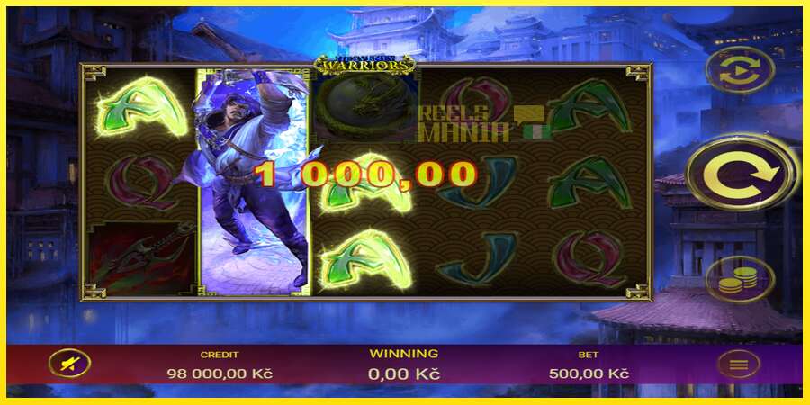 Riktiga pengar med en spelautomat Heavenly Warriors, bild 2