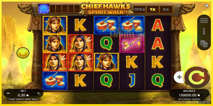 Riktiga pengar med en spelautomat Chief Hawk’s Spirit Walk, bild 2