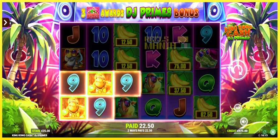 Riktiga pengar med en spelautomat King Kong Cash DJ Prime8 Rapid Fire Jackpots, bild 3