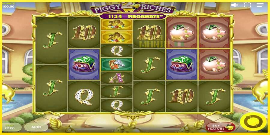 Riktiga pengar med en spelautomat Piggy Riches 2 Megaways, bild 1