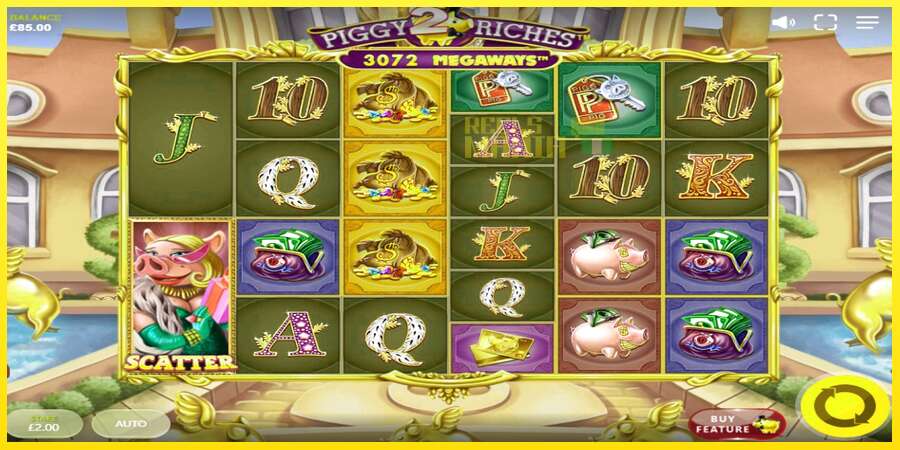 Riktiga pengar med en spelautomat Piggy Riches 2 Megaways, bild 2