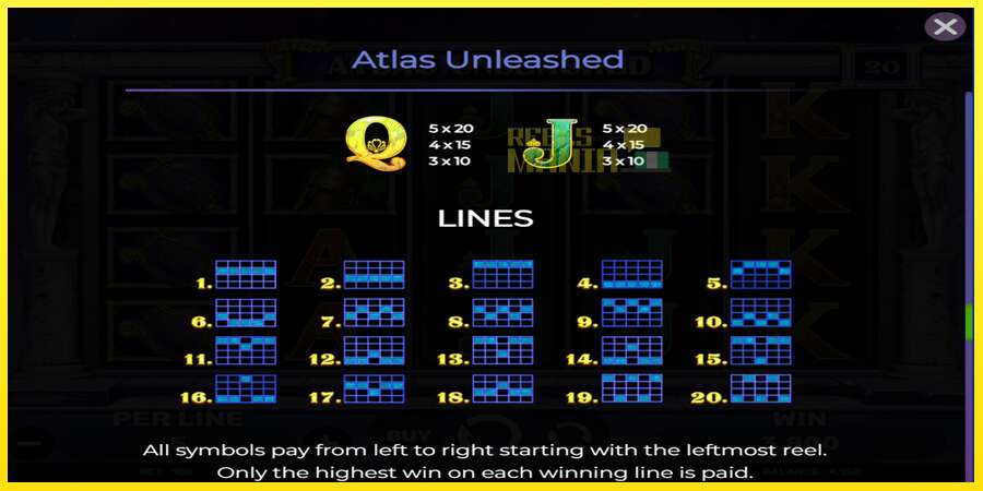 Riktiga pengar med en spelautomat Atlas Unleashed, bild 7