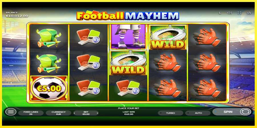 Riktiga pengar med en spelautomat Football Mayhem, bild 2