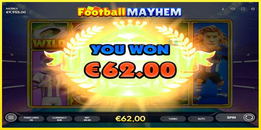 Riktiga pengar med en spelautomat Football Mayhem, bild 4