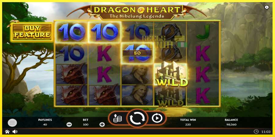 Riktiga pengar med en spelautomat Dragon Heart, bild 4