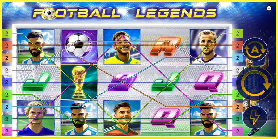 Riktiga pengar med en spelautomat Football Legends, bild 2