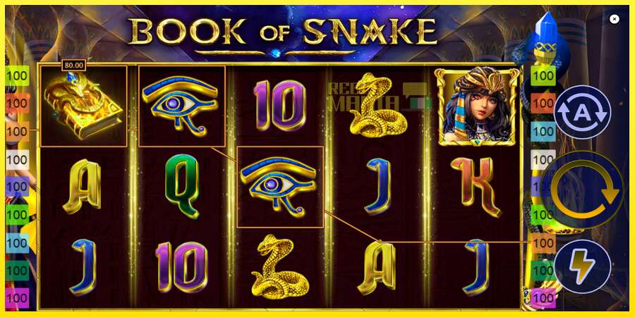 Riktiga pengar med en spelautomat Book of Snake, bild 4