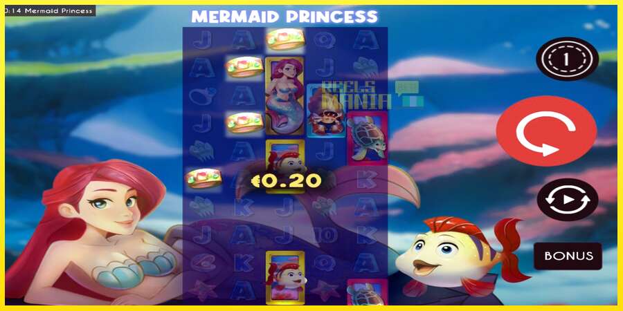 Riktiga pengar med en spelautomat Mermaid Princess, bild 3