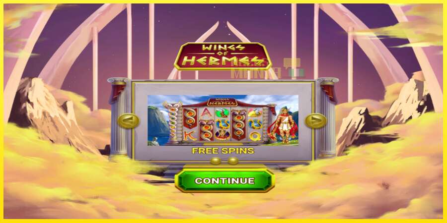 Riktiga pengar med en spelautomat Wings of Hermes, bild 1