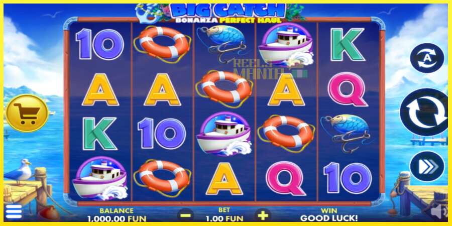 Riktiga pengar med en spelautomat Big Catch Bonanza: Perfect Haul, bild 1