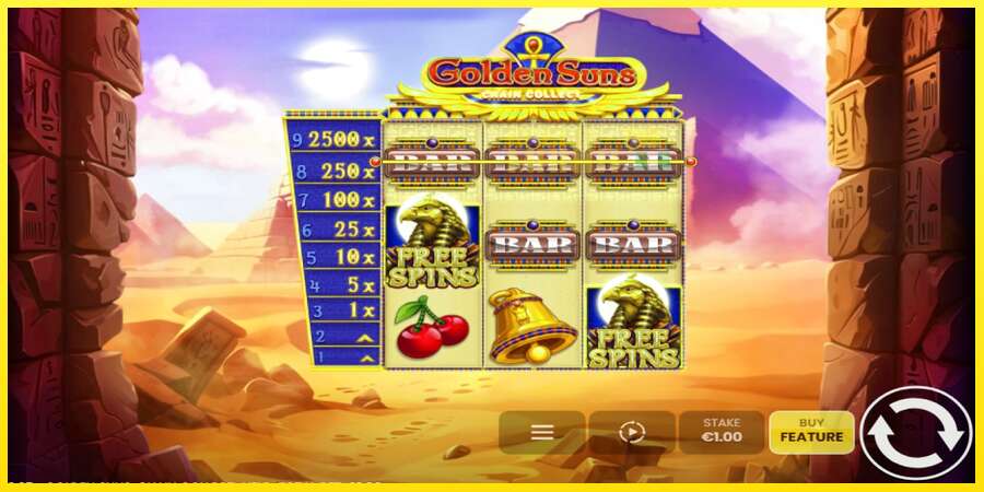 Riktiga pengar med en spelautomat Golden Suns: Chain Collect, bild 3