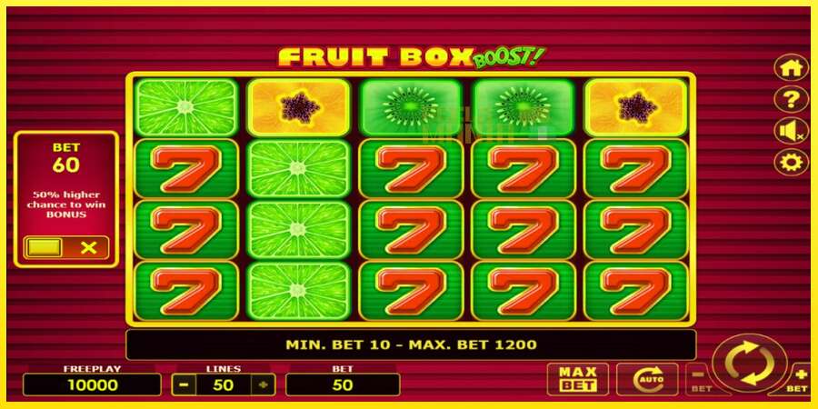 Riktiga pengar med en spelautomat Fruit Box Boost!, bild 1